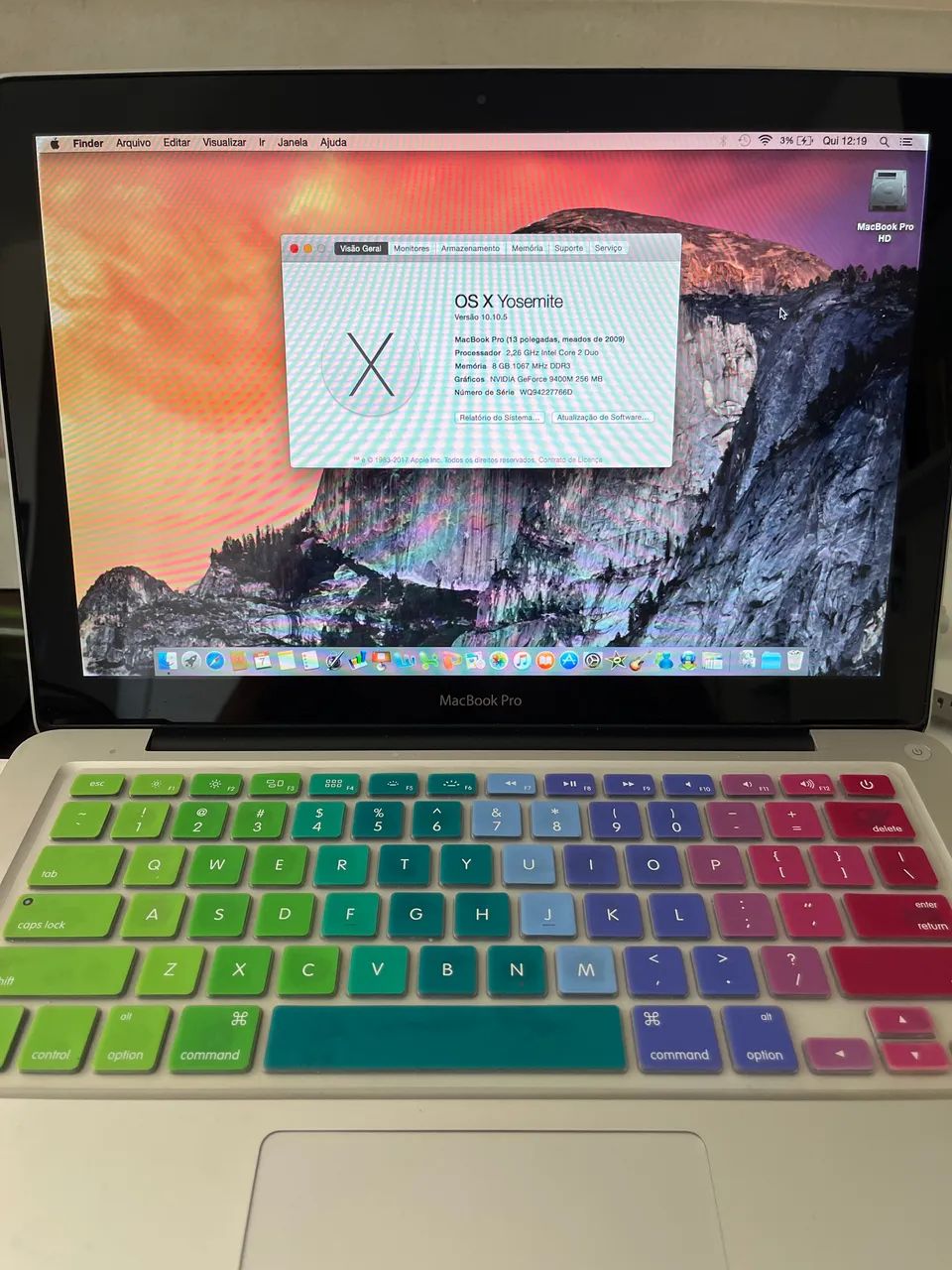 Apple MacBook Pro 2009 13 polegadas - Notebooks - Jardim