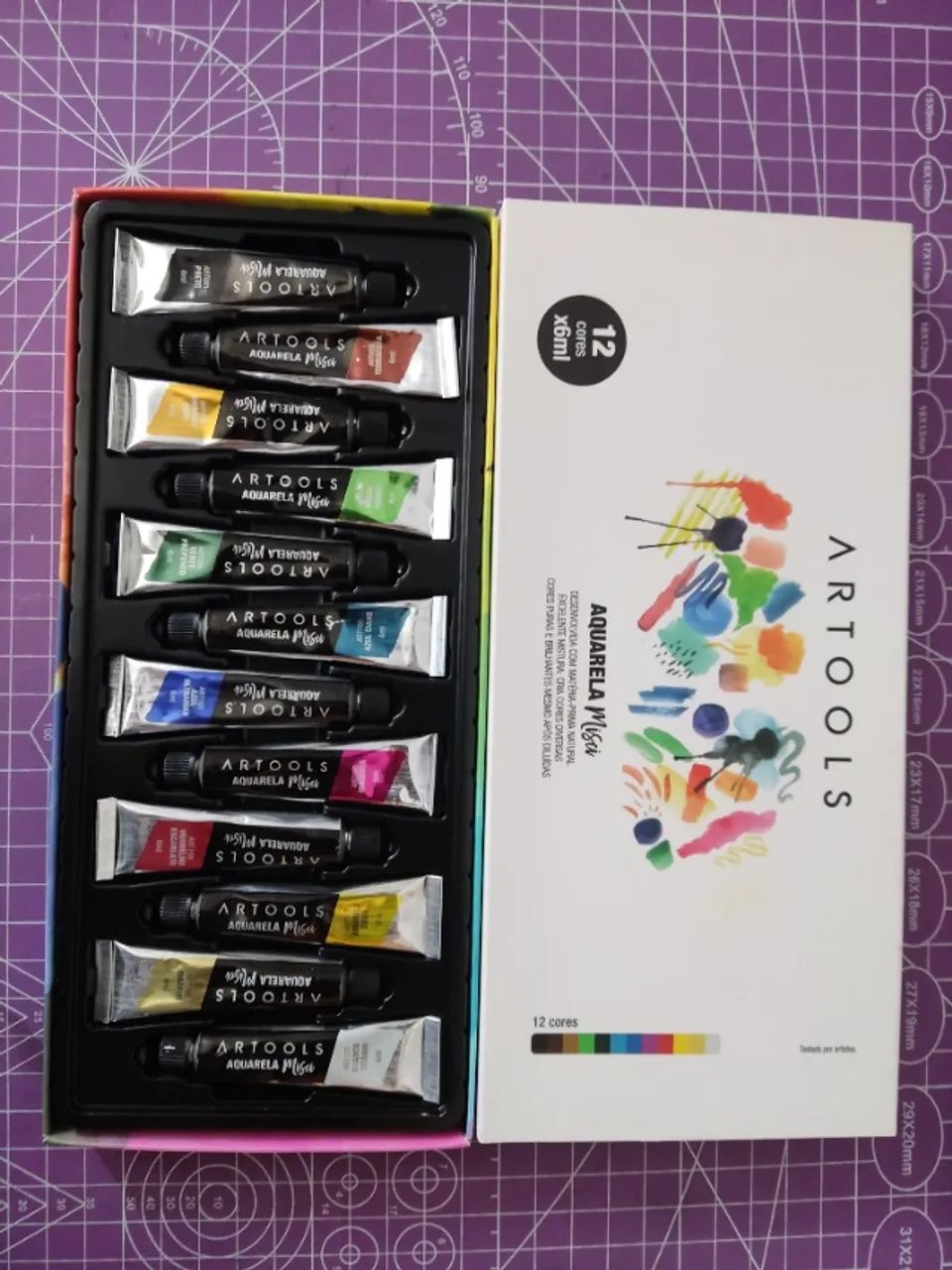 Aquarela Artools Bisnaga 12 cores