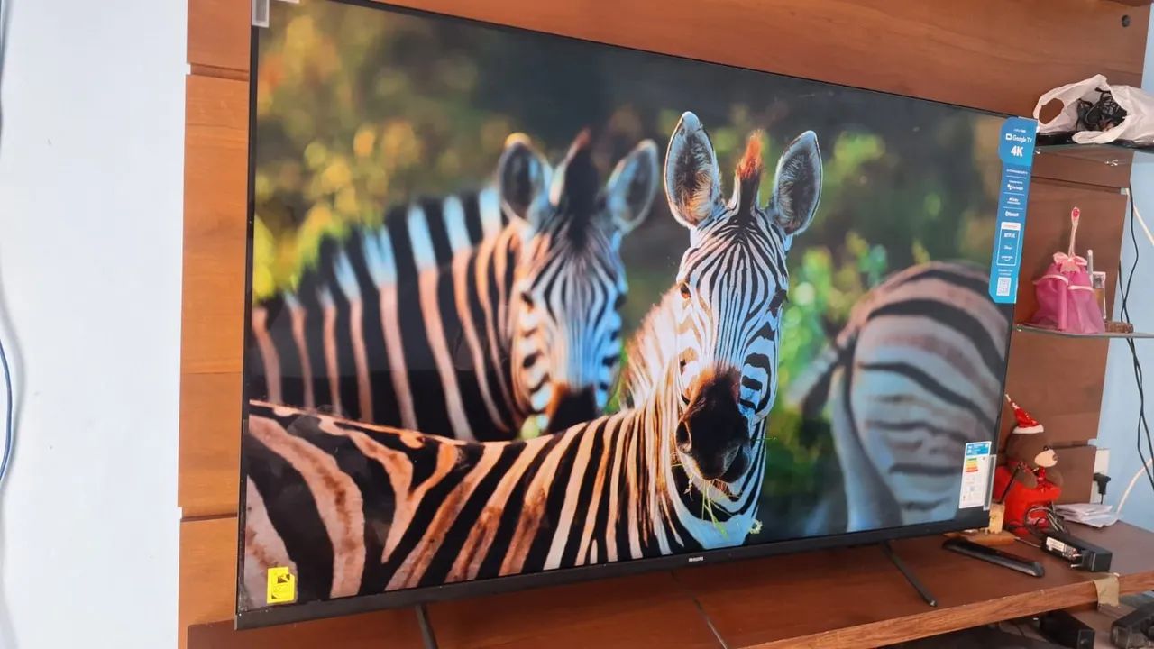 Smart Philips 4k" 55 polegadas  - Foto 2