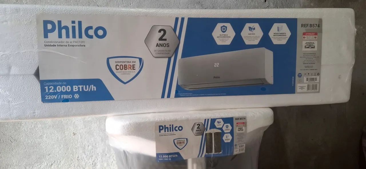 Ar condicionado 12 mil BTUs  - Foto 4