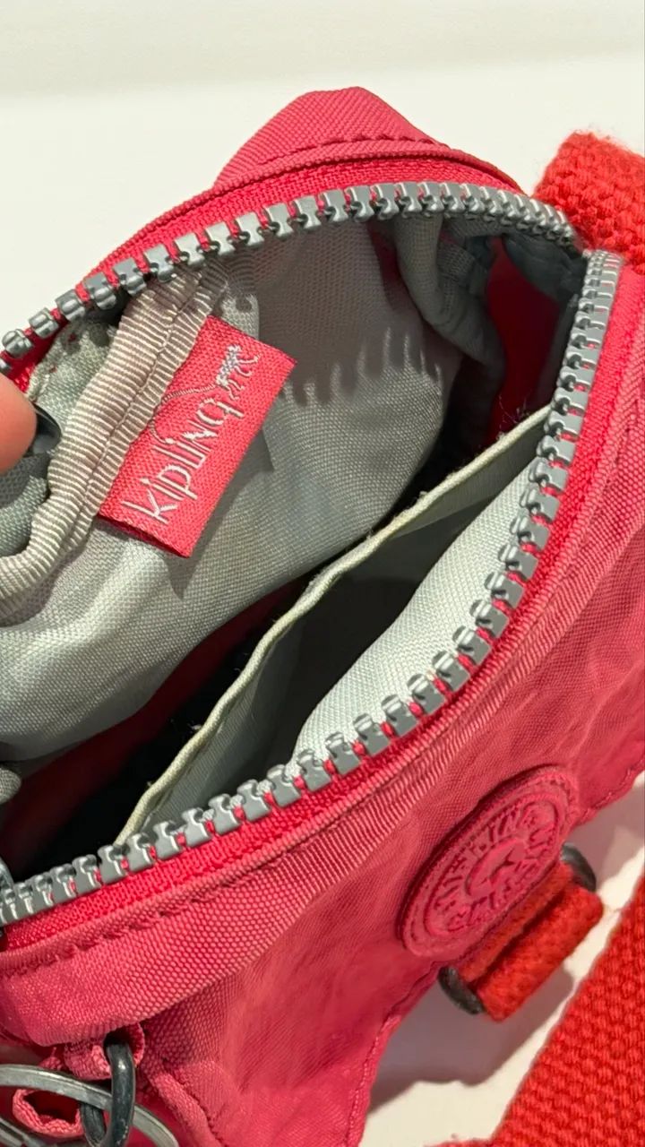 Bolsa kipling pink  - Foto 4