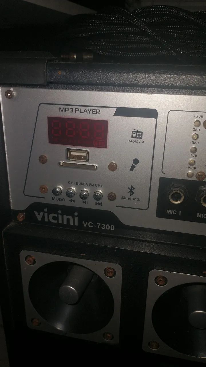Caixa de som amplificada estado de novo funcionando perfeitamente  - Foto 3