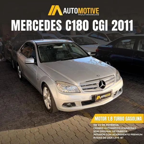 Mercedes-Benz C-180 1.6 TURBO 16V/FLEX 16V AUT. 2011