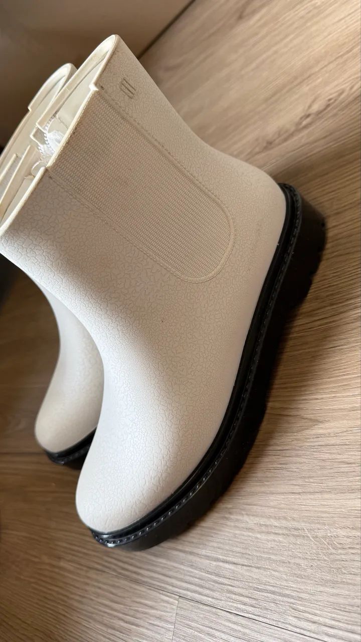 Bota Melissa Storm branca (37) 