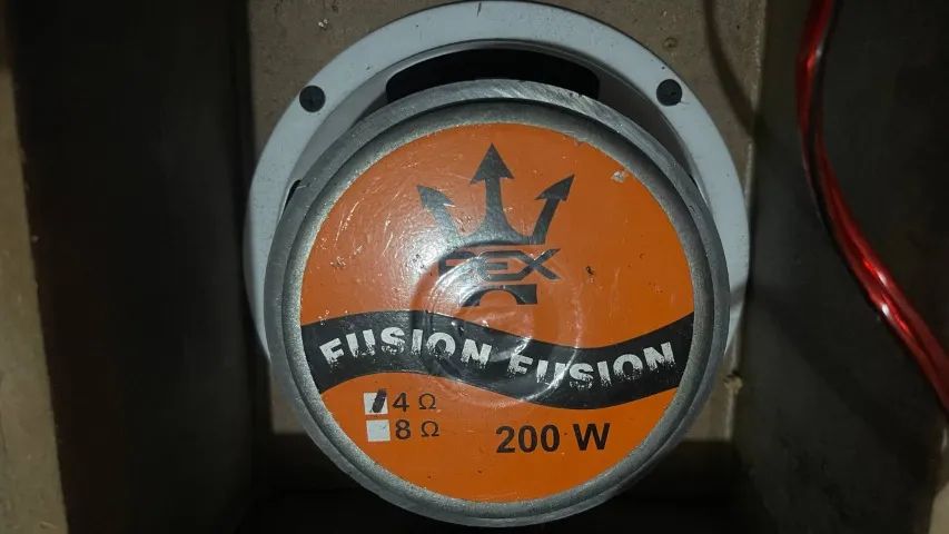 Par médio grave Rex 200w cada um 4oms + caixa dupla - Foto 5