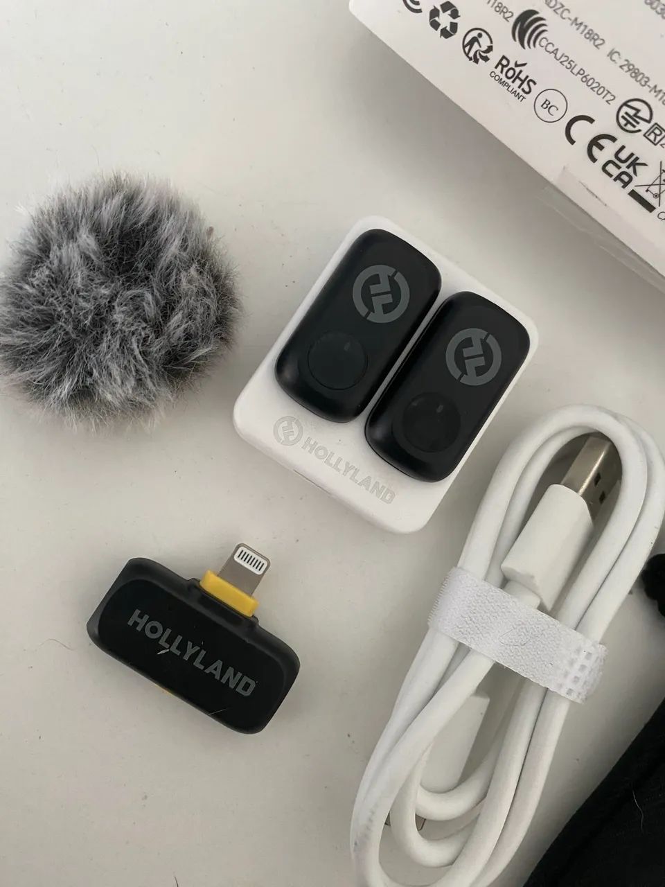 Microfone Hollyland Lark A1 Duo  (Lightning)