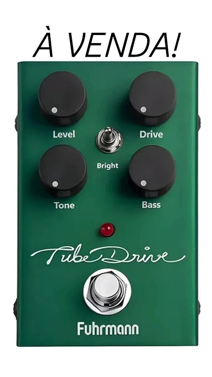 Pedais: envelope filtre furhmann, tubedrive furhmann 