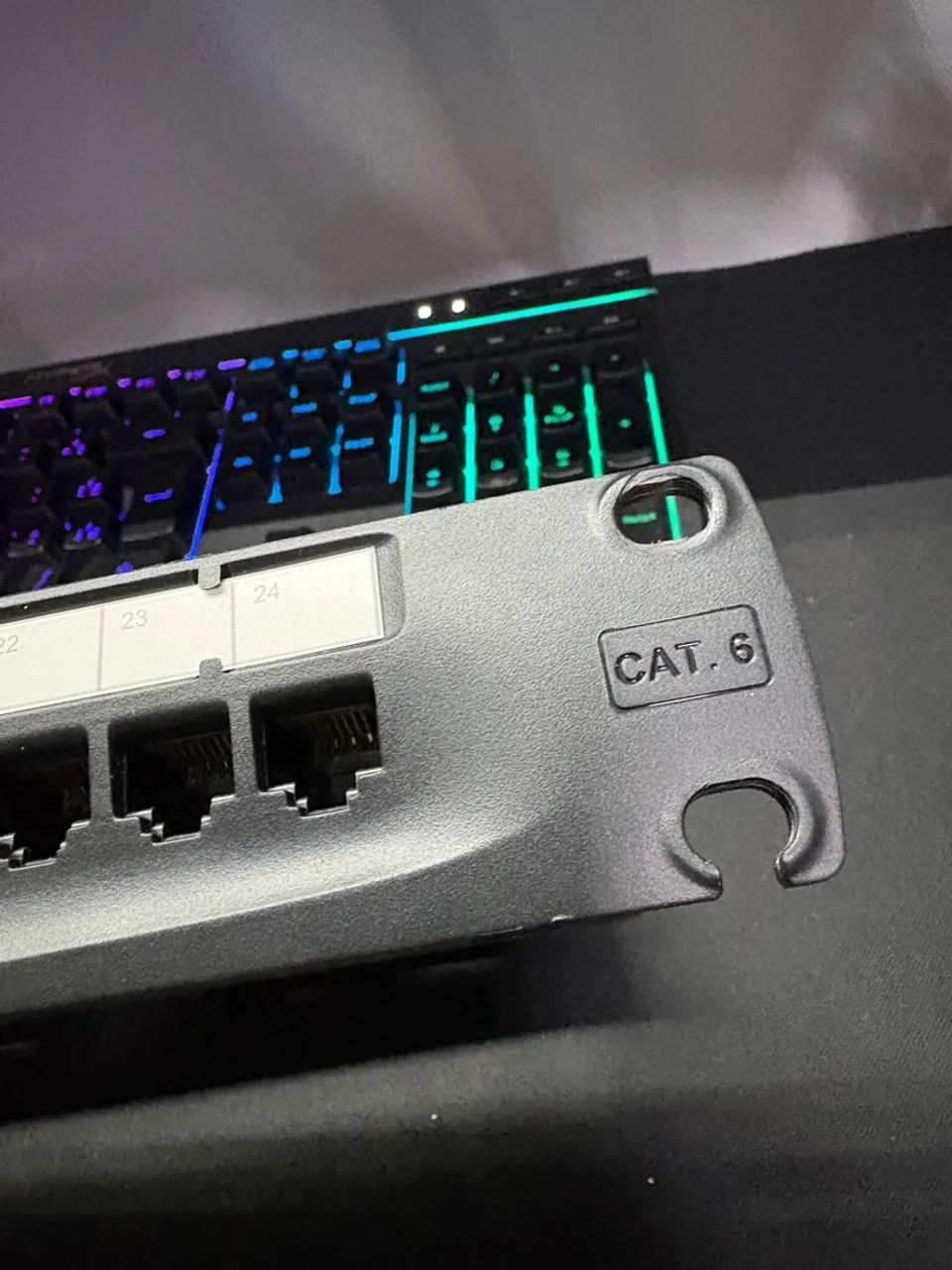 KIT COM 2 PATCH PANELS FURUKAWA ? CAT 5e + CAT 6 - Foto 3