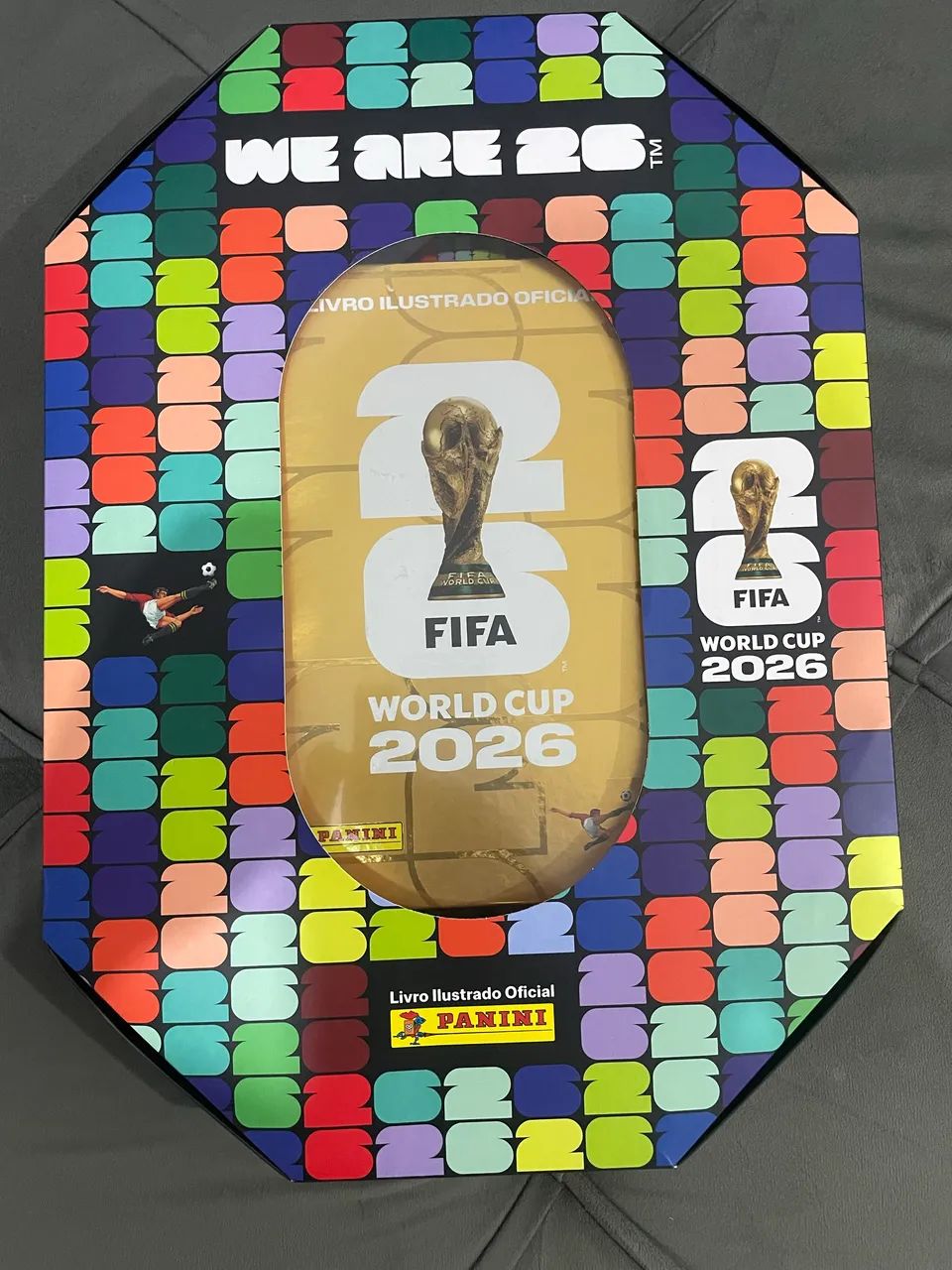 Kit estádio numerado Copa do Mundo de 2026