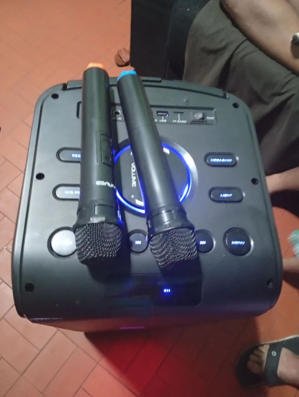 VendoCaixa De Som Bluetooth Amplificada Waveone Firework Com Led - Foto 3