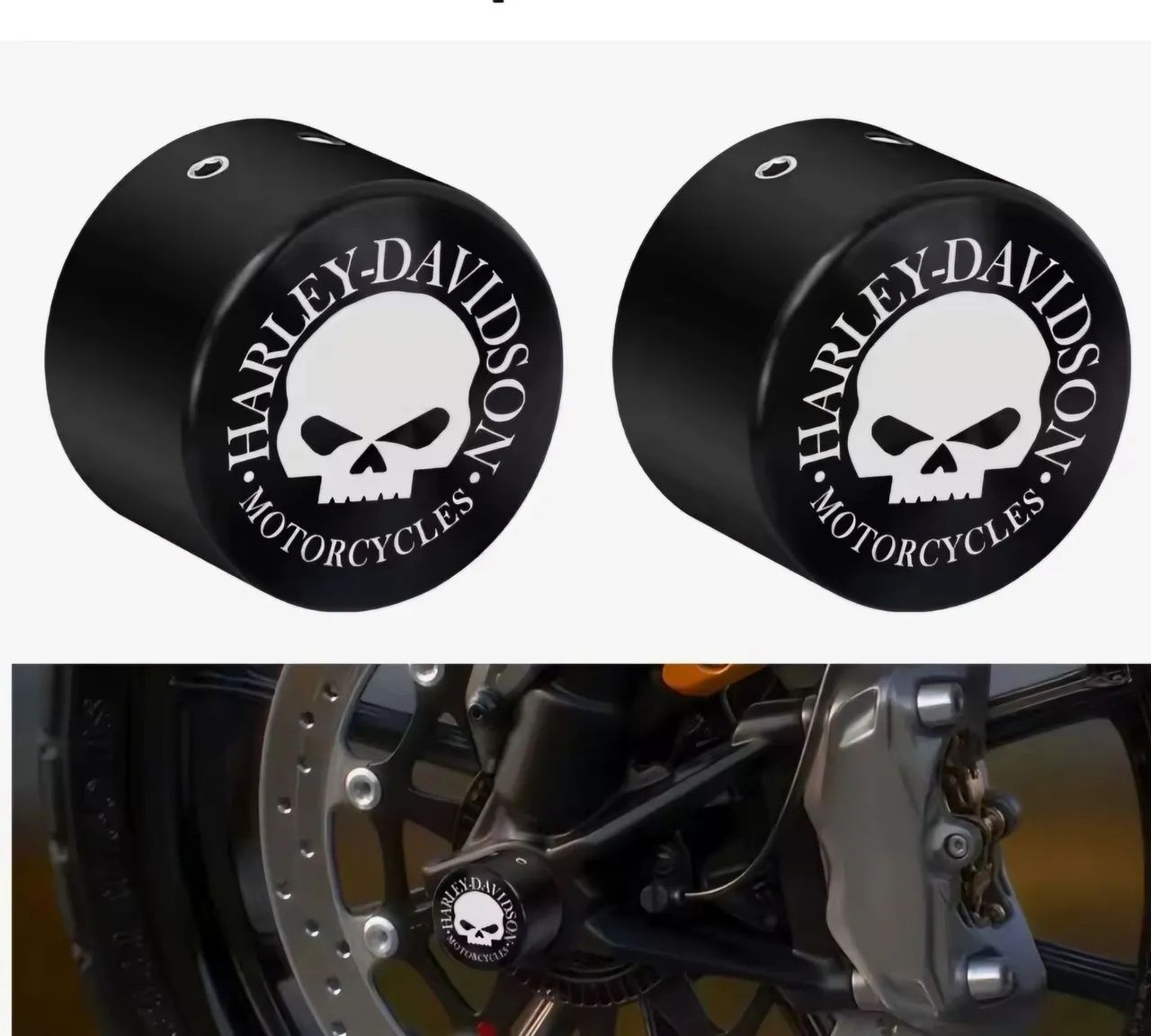Capas para eixo dianteiro Harley Davidson - Foto 3