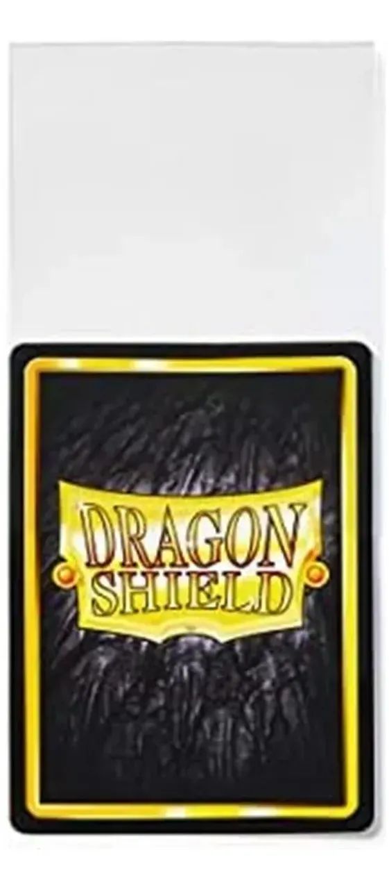 Sleeve Dragon Shield Perfect Fit Clear com 100 un - Foto 3