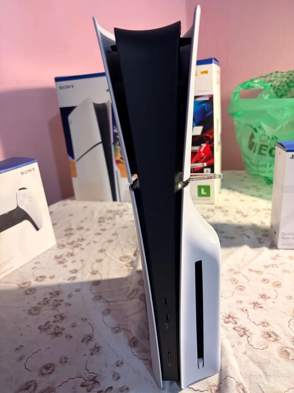 PlayStation 5 1 TB branco - Foto 4