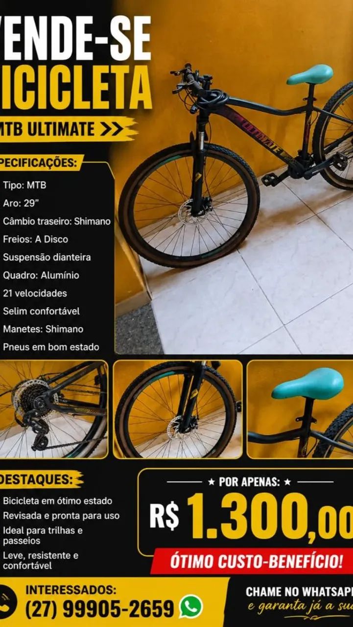Vende-se bicicleta