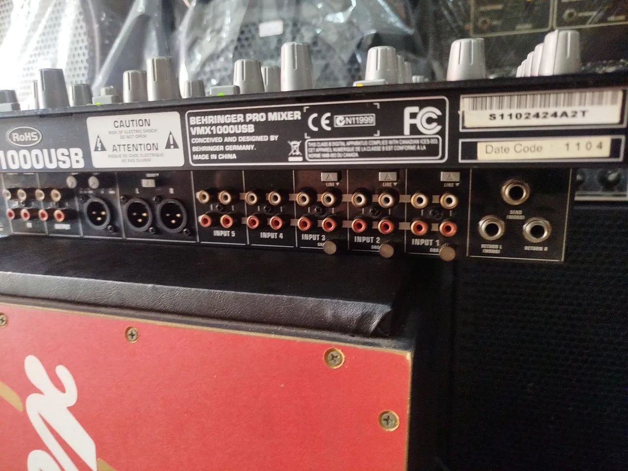 Behringer Pro Mixer VMX 1000 USB - Foto 2