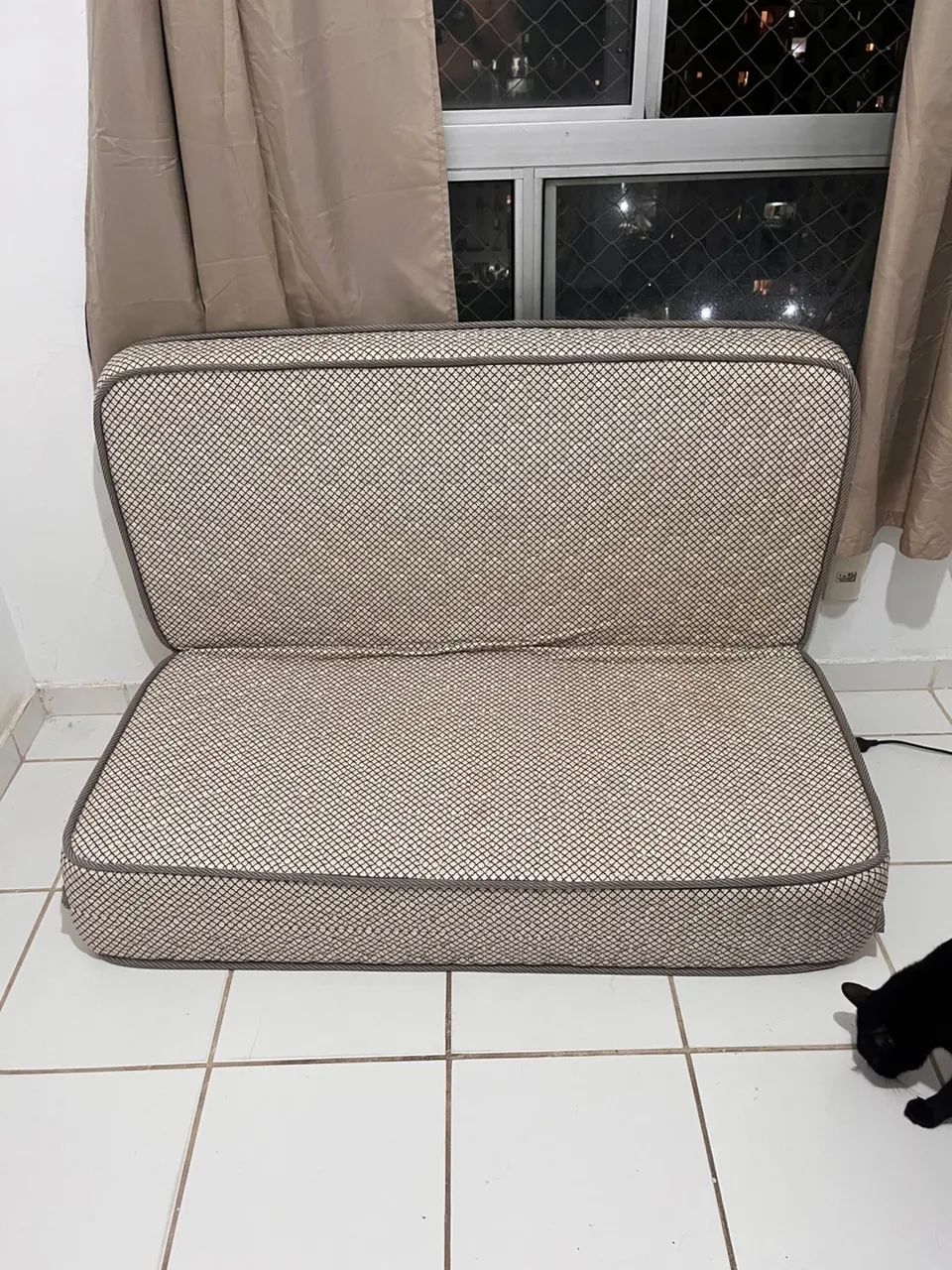 Puff dobrável / sofá cama - Foto 3