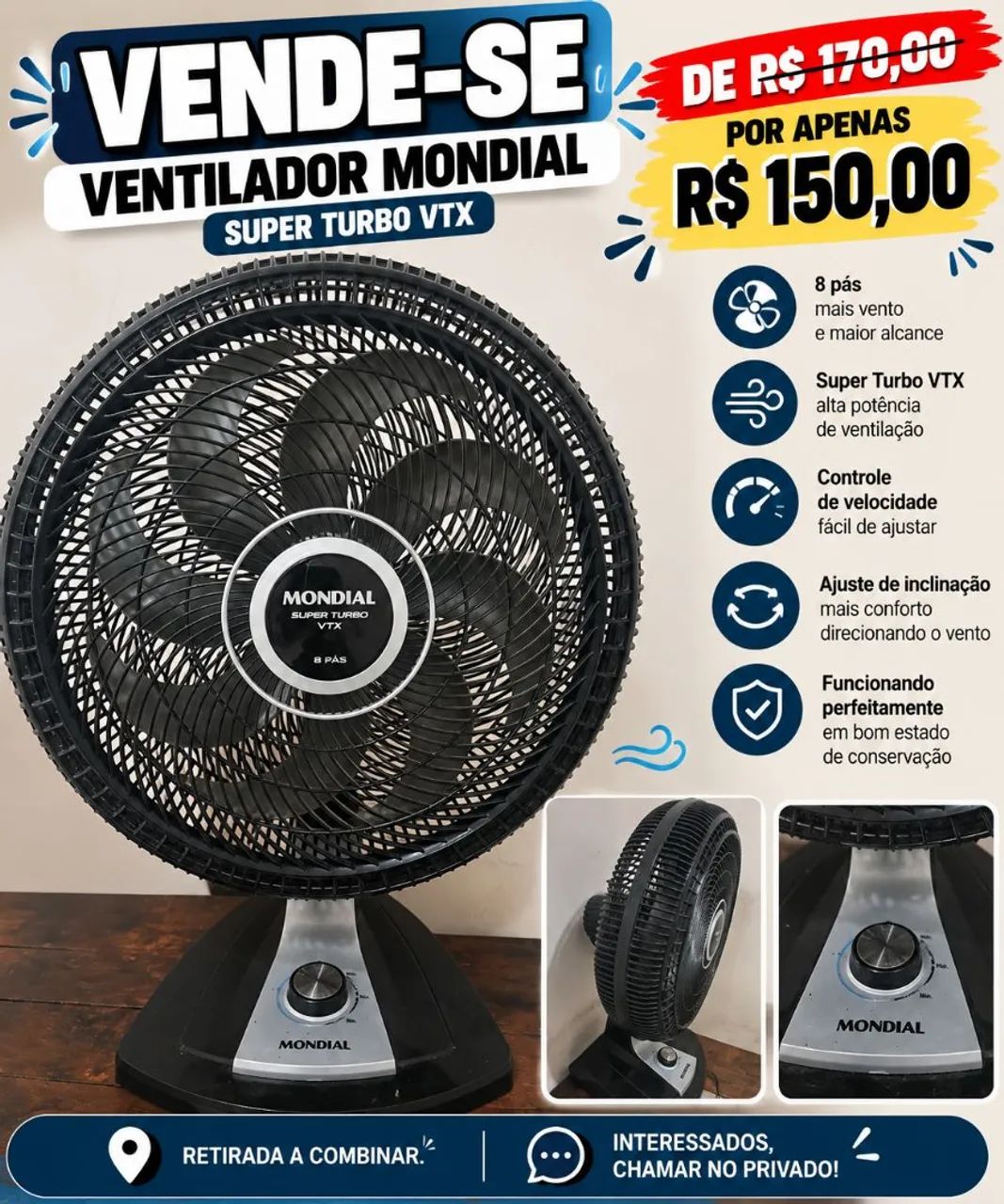 Ventilador Mondial