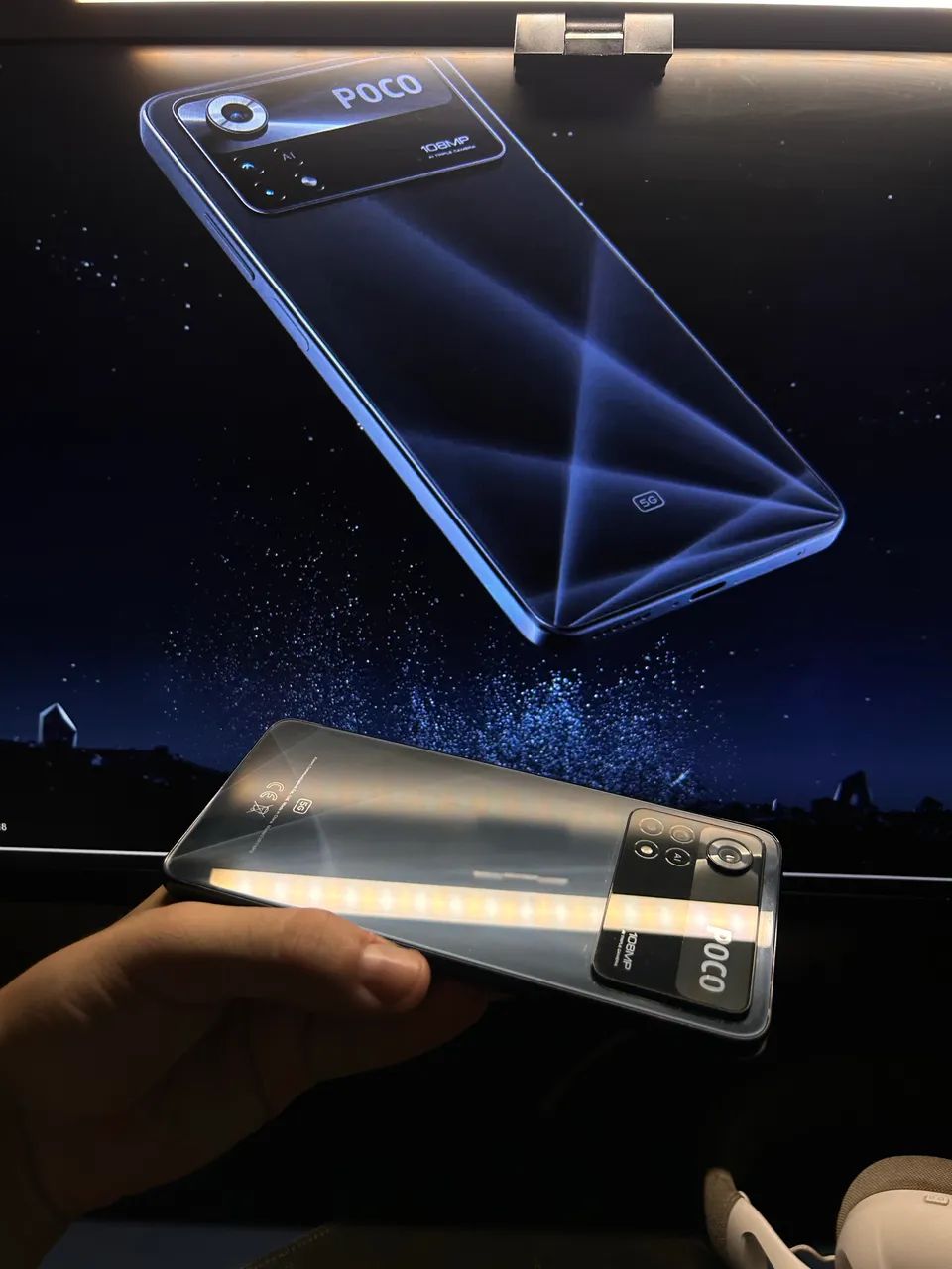 Xiaomi Poco X4 pro 5G - impecável - Foto 4