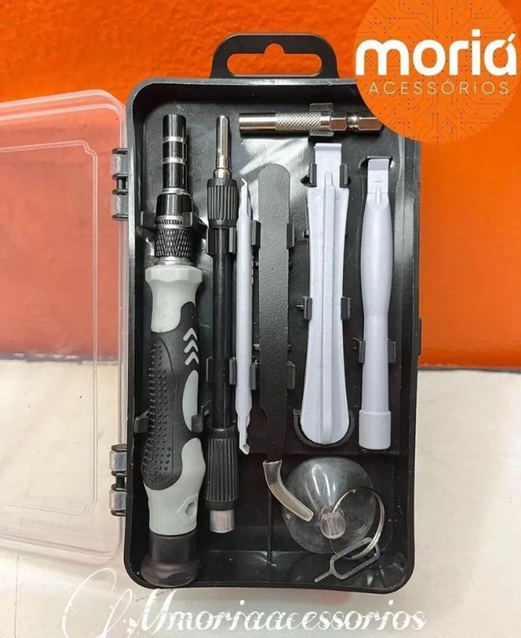 Kit de Chaves Manutenção Celular, Vídeo Game e Eletrônicos 115 Peças - Foto 2