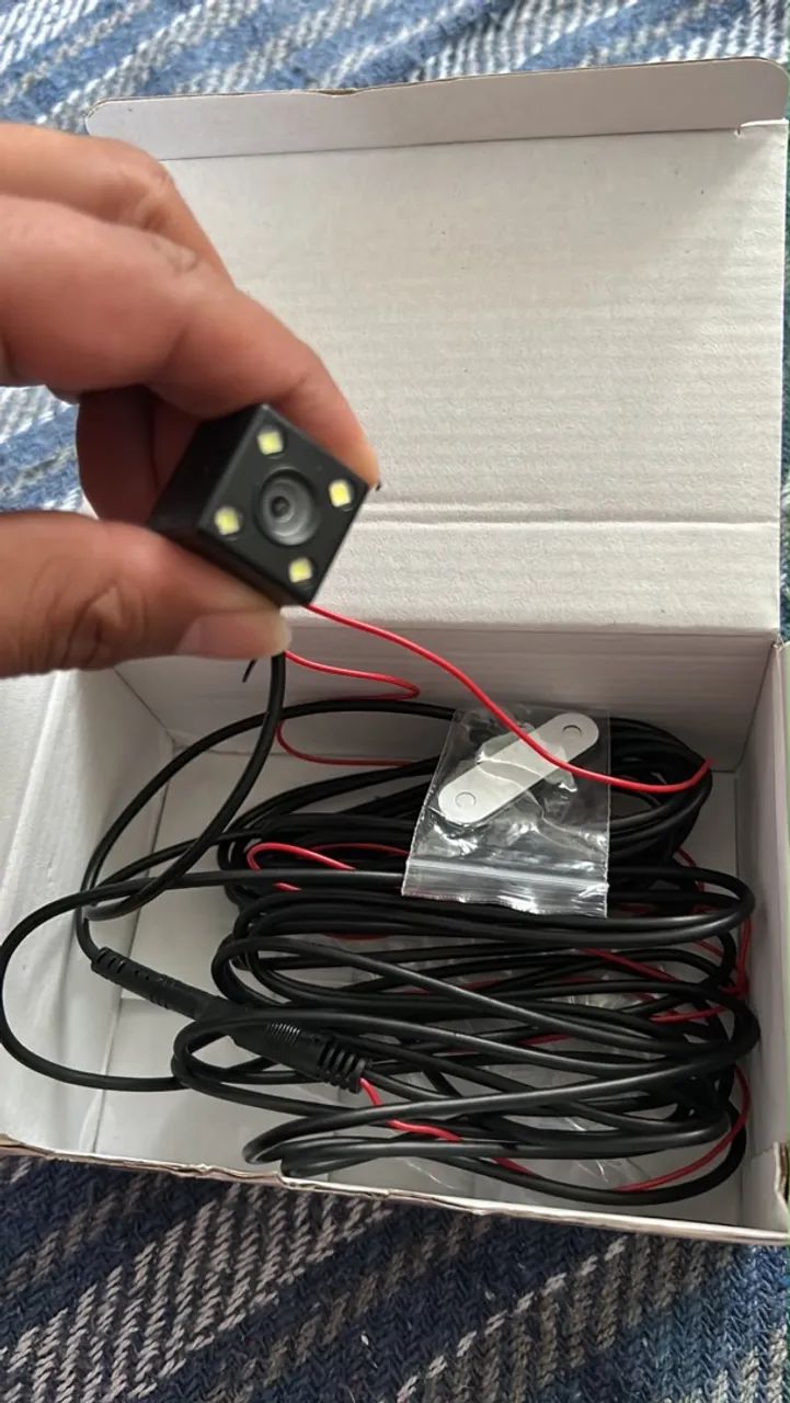 Kit câmera veicular interna e traseira  - Foto 3