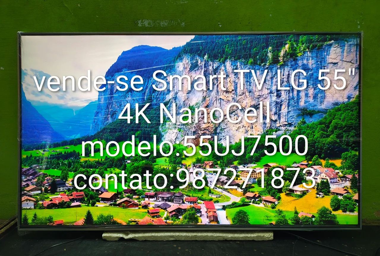 Smart TV LG 55" 4K NanoCell 55uj7500  - Foto 3