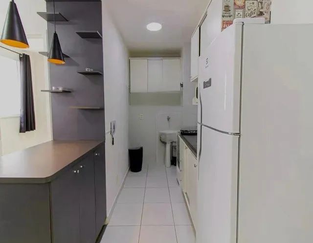 Apartamento ( 2 dormitórios ) , aluguel anual com caução e com mobília. - Foto 4