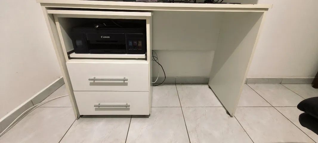 Mesa de computador+ gaveteiro  - Foto 2