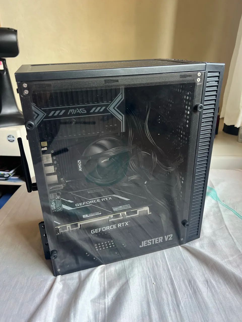 Pc Gamer Ryzen 5 + RTX 3050 8GB | 16GB RAM | SSD 1TB | Rodando Tudo - Foto 2