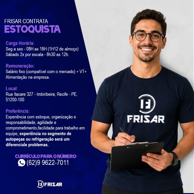 Estoquista Recife