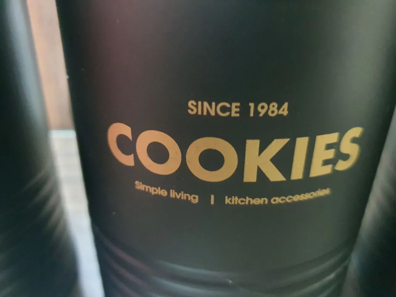 KIT POTES DE METAL PARA AÇUCAR, CAFÉ E BISCOITOS - Foto 4