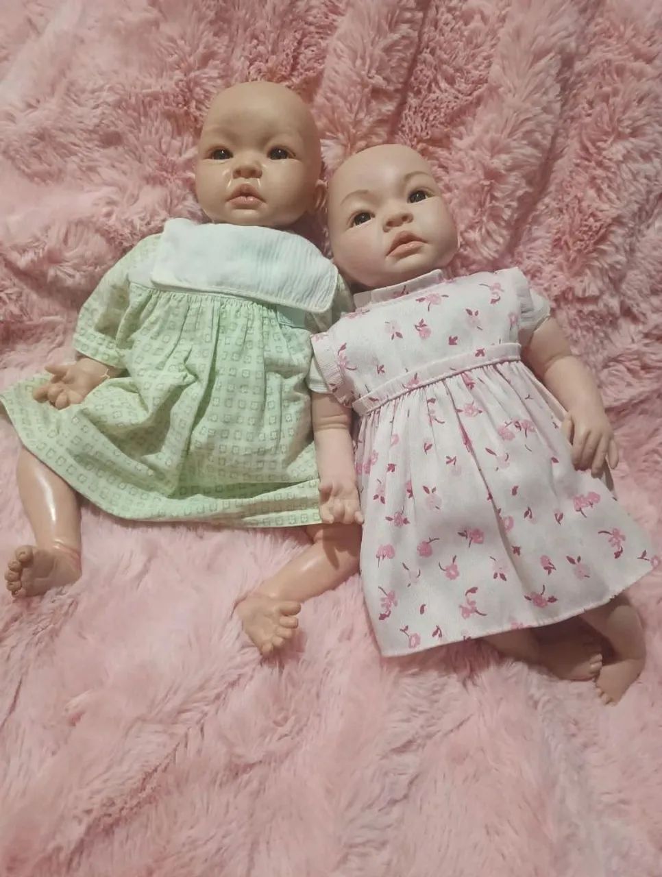 Lote de Gêmeas Sid-Nyl 45cm - bonecas bebê reborn  - Foto 5