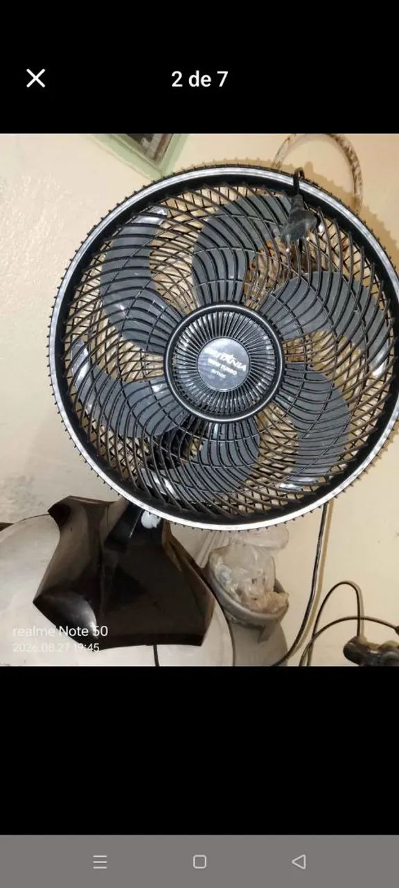 Ventilador 110 volts 40 centímetr funcionando perfeitamente Votorantim 