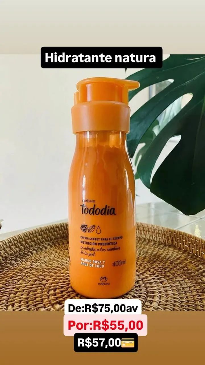 Hidratante natura 