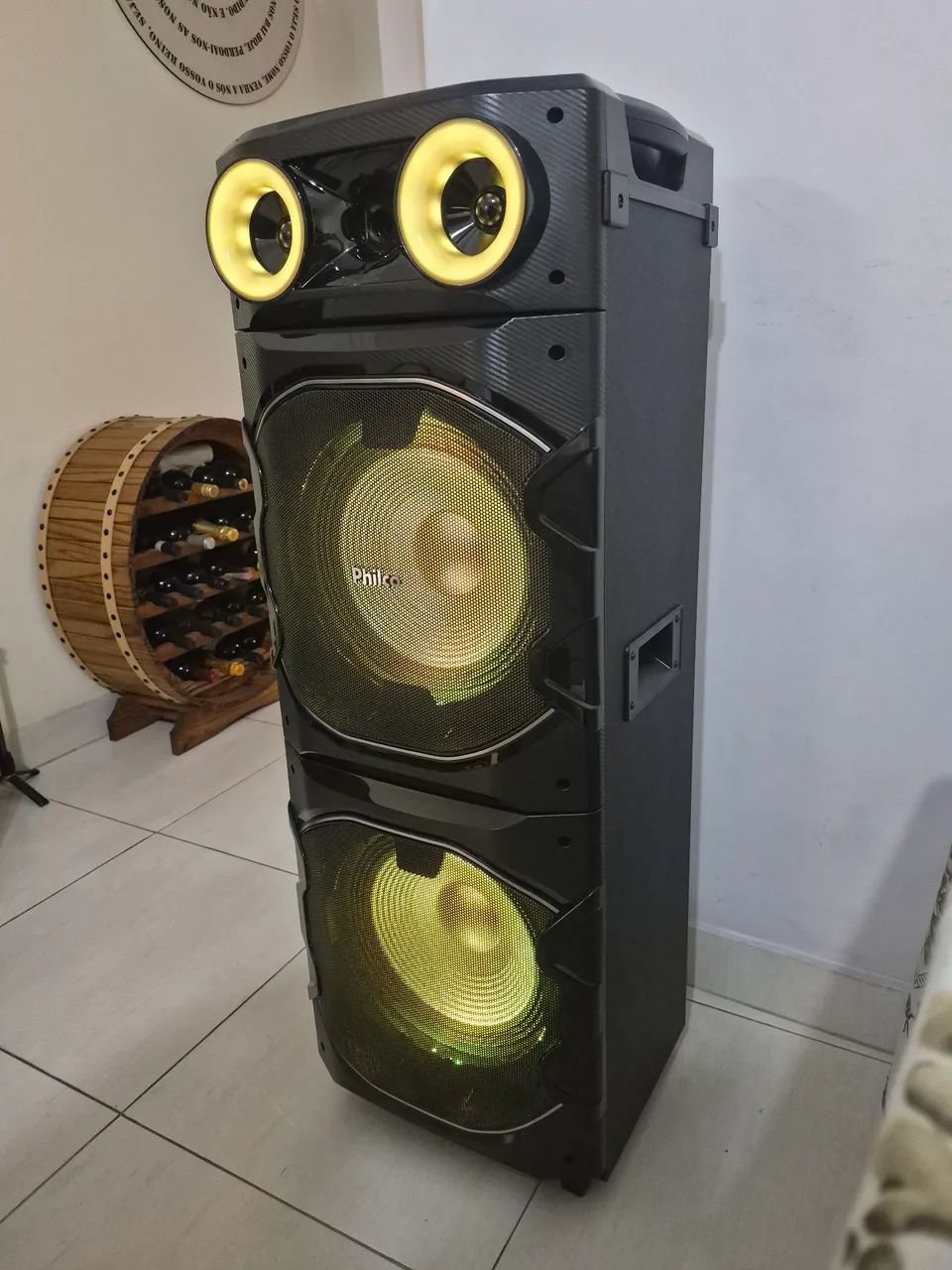 Caixa philco com 40 dias de uso 