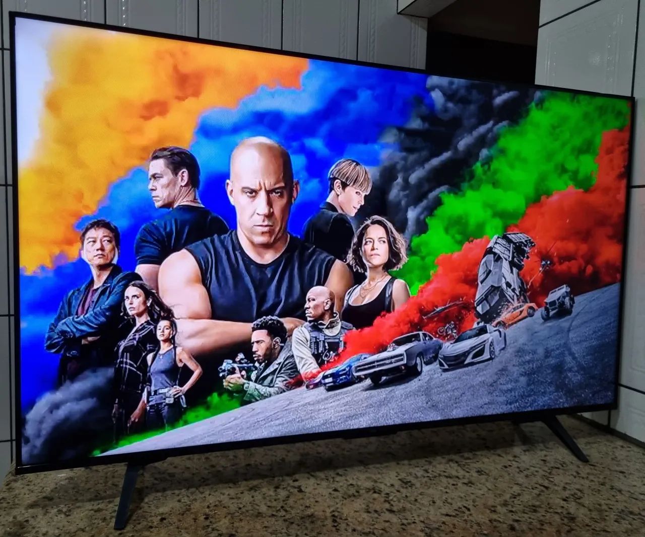 Tv Smart 55" TCL Android Google tv 4k com comando de voz integrado  - Foto 3