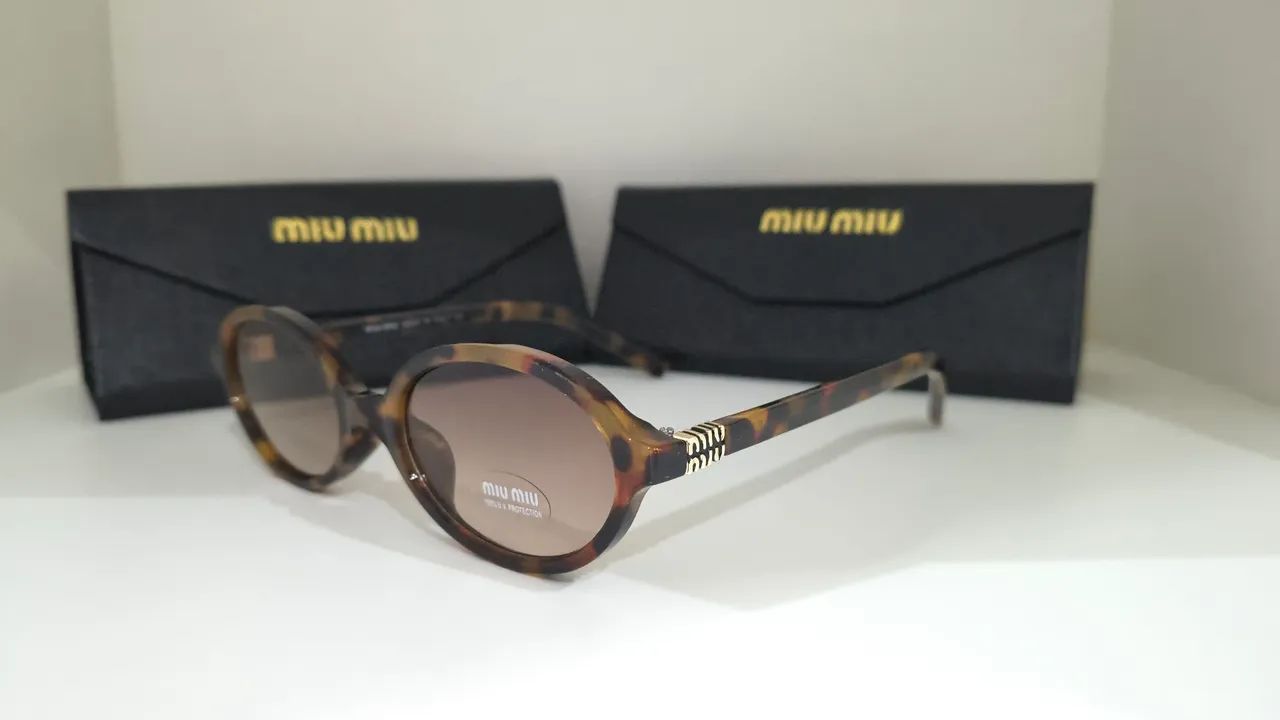 ÓCULOS DE SOL MIU MIU FEMININO  - Foto 3