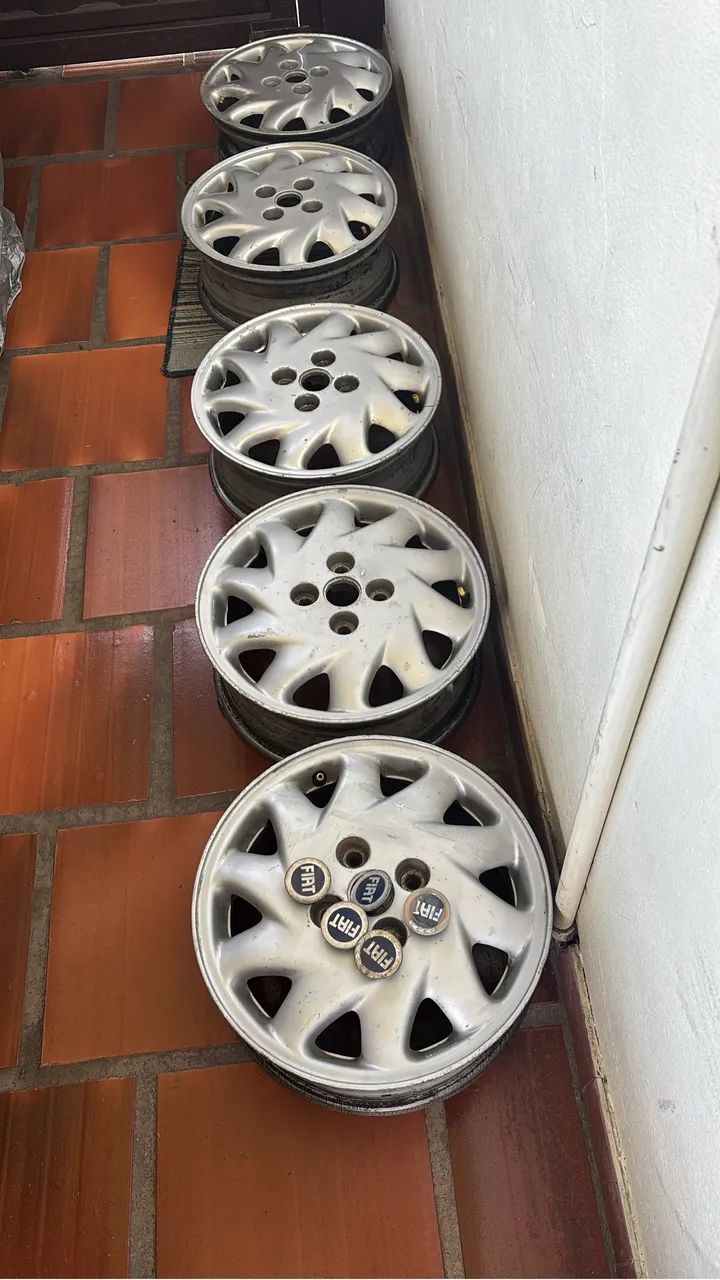 Rodas Fiat Palio 16v aro 14