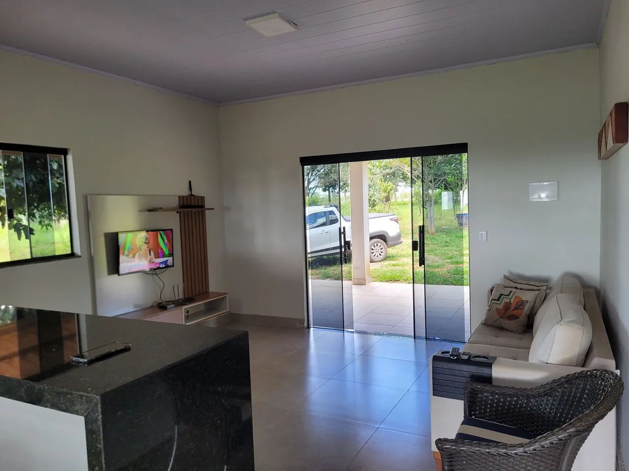 Chácara de porteira fechada,mobília toda nova - Foto 3