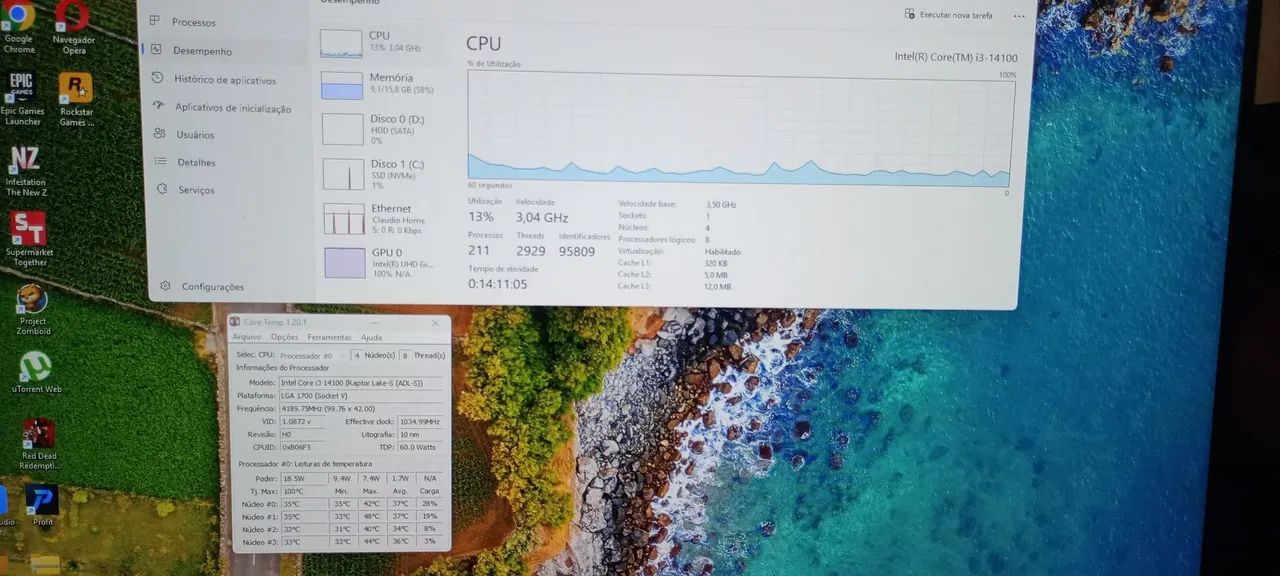 Processador i3 14100 - Foto 3