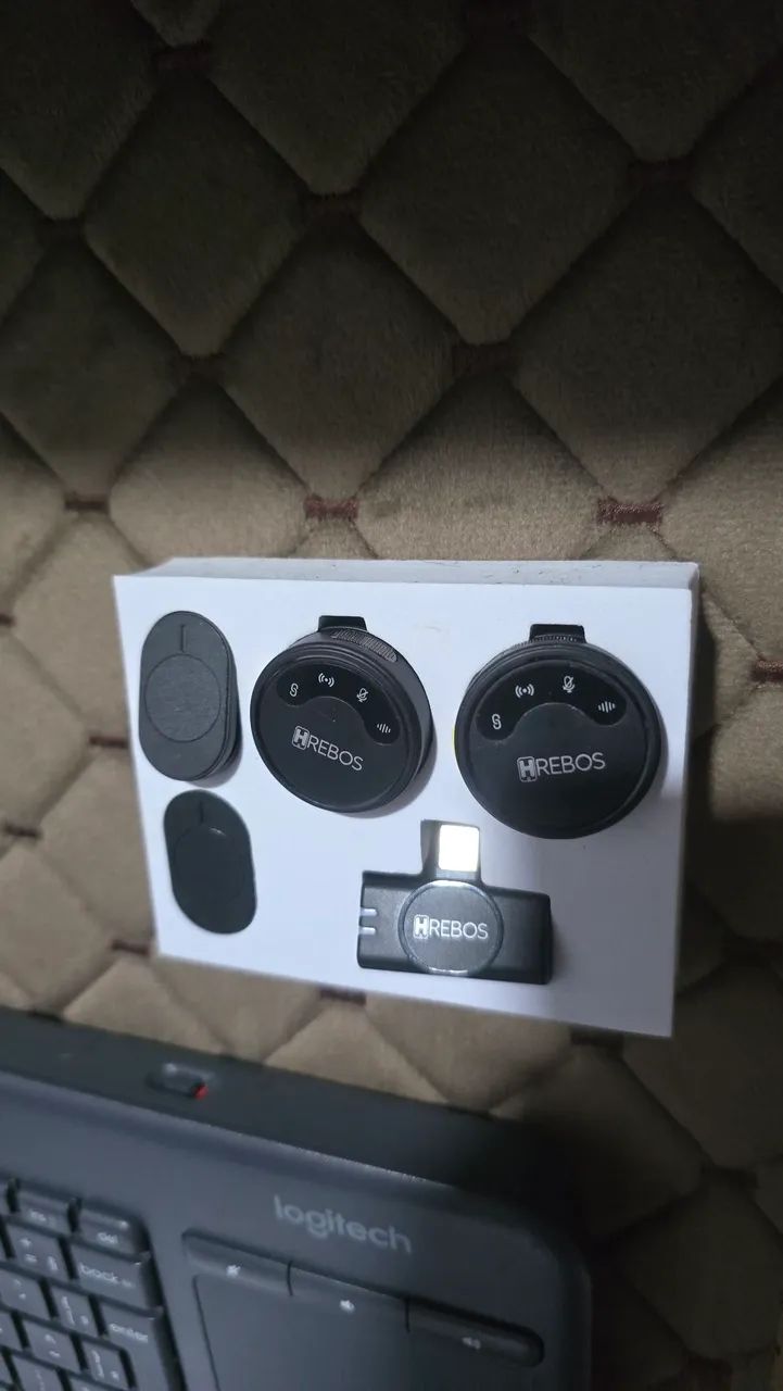Microfone lapela celular