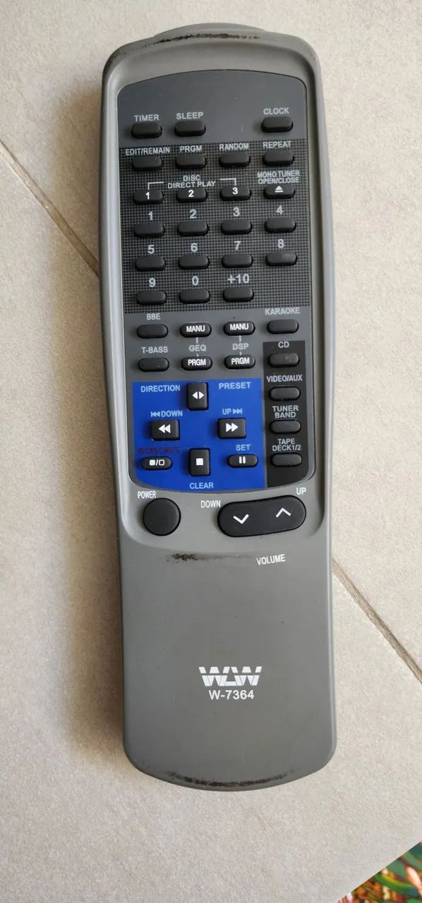 AIWA Compact Disc Stereo Cassette Receiver, Model ox- ns303lh, - Foto 4