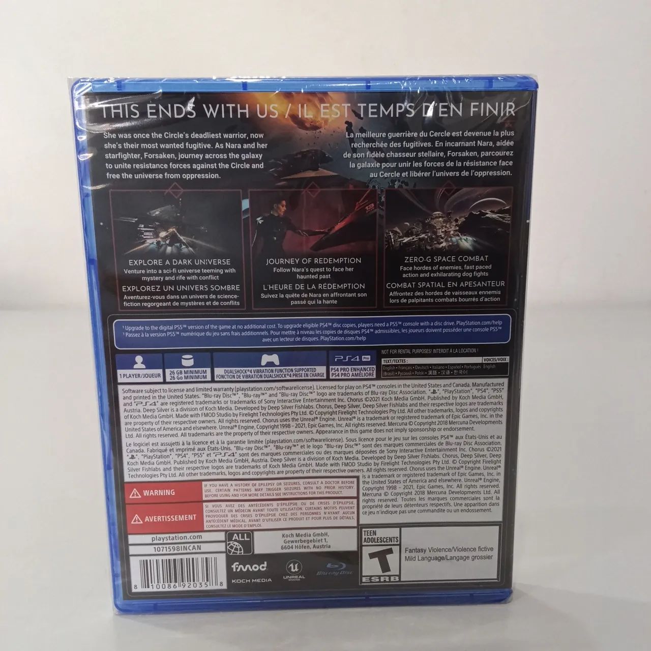 Vendo Chorus Ps4 Lacrado  - Foto 2