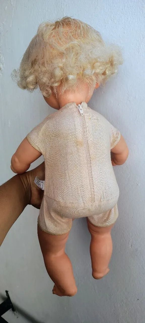 Boneca antiga risadinha da estrela   - Foto 4