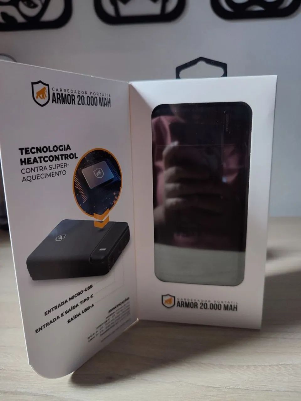 Bateria portátil Armor 20.000Mah Gshield - Foto 2
