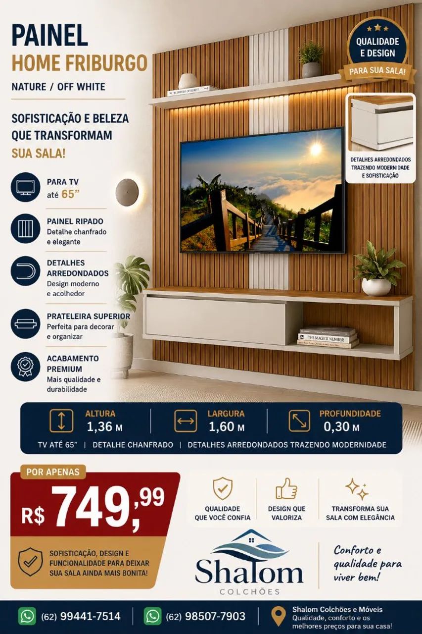 Painel tv