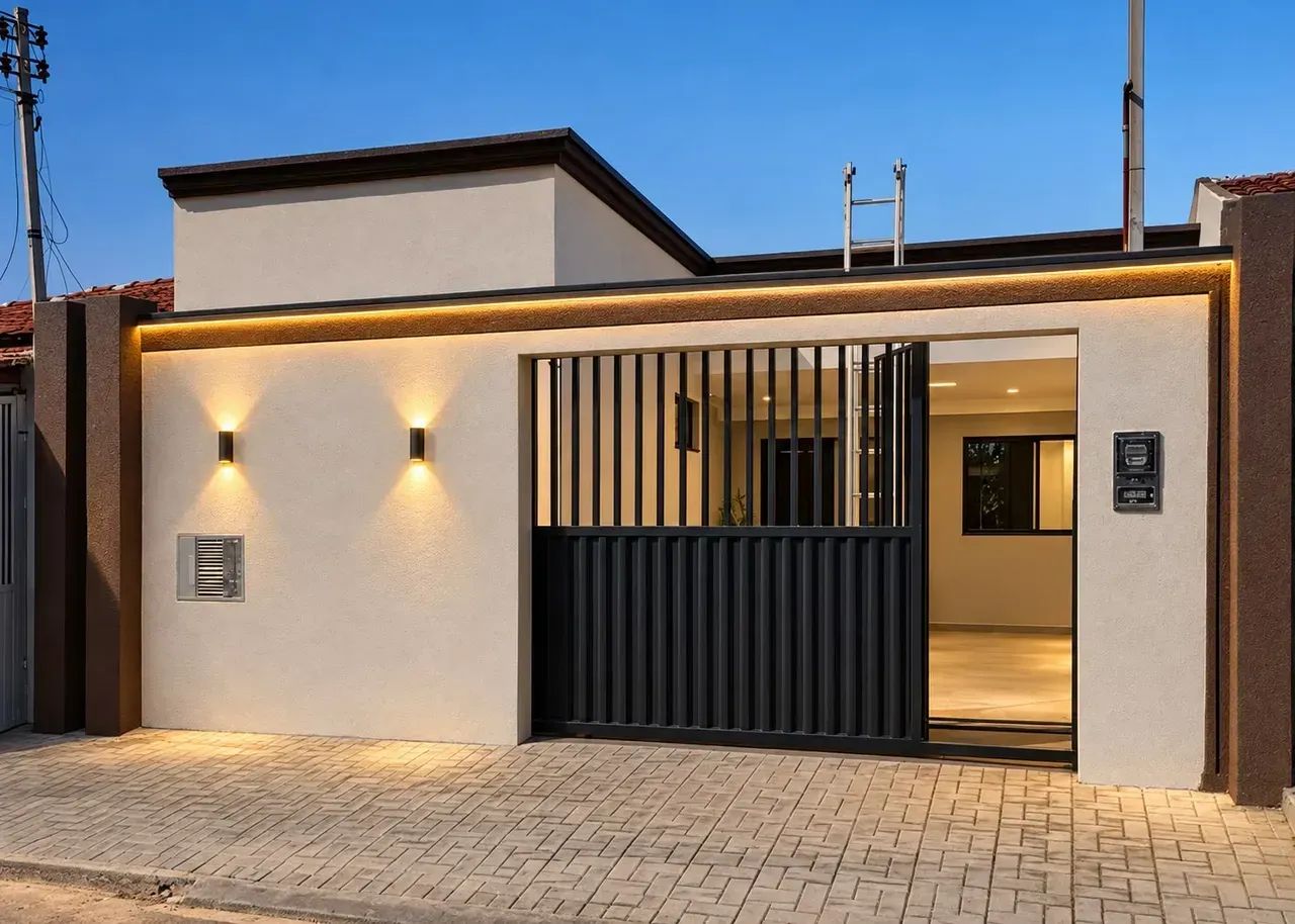 Casa moderna 2 quartos em Samambaia Norte - Brasília - DF