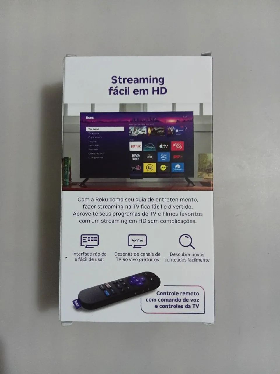 Roku streaming stick original oficial em perfeito estado  - Foto 3