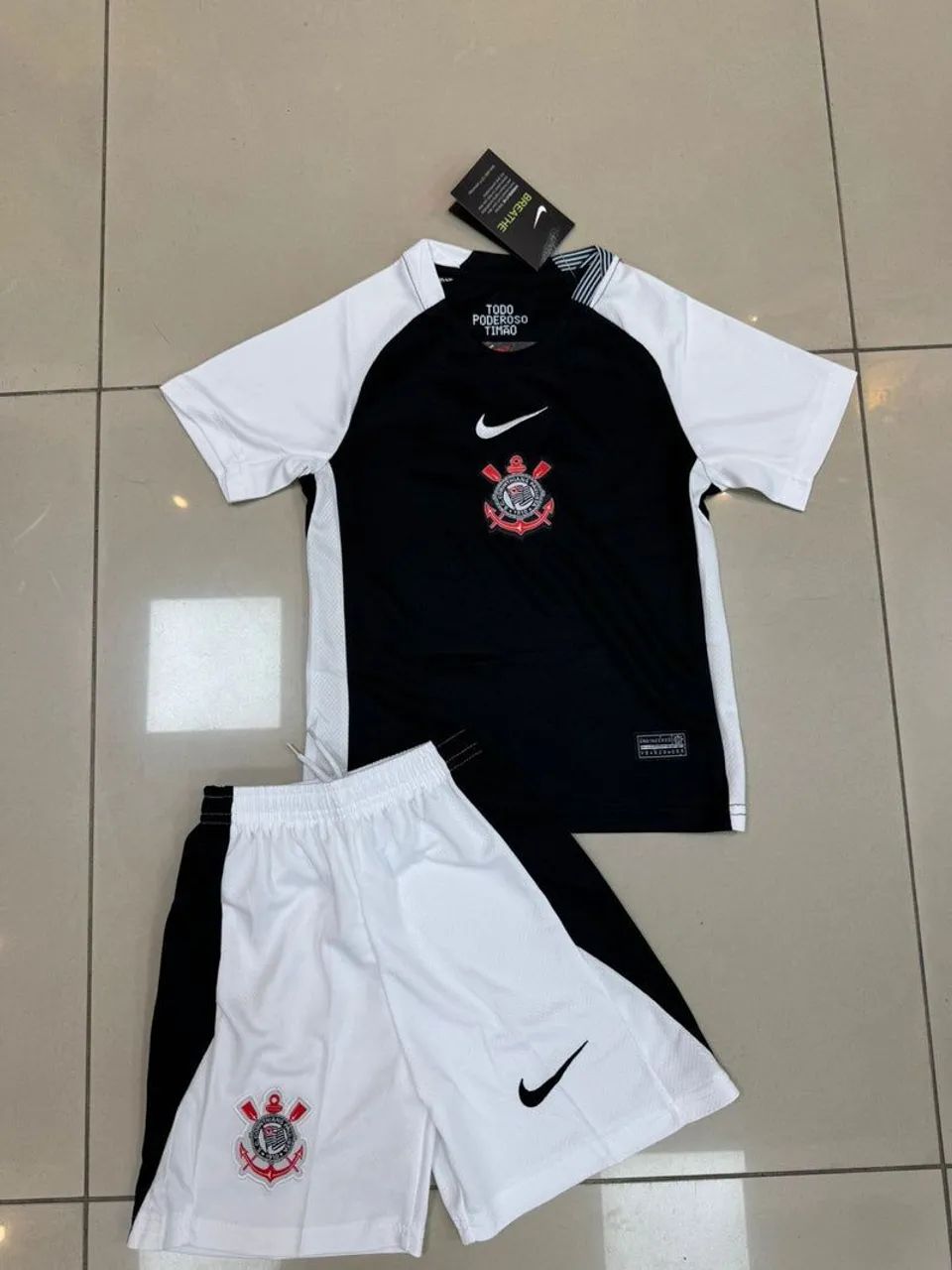 Conjunto infantil Corinthians - Foto 3