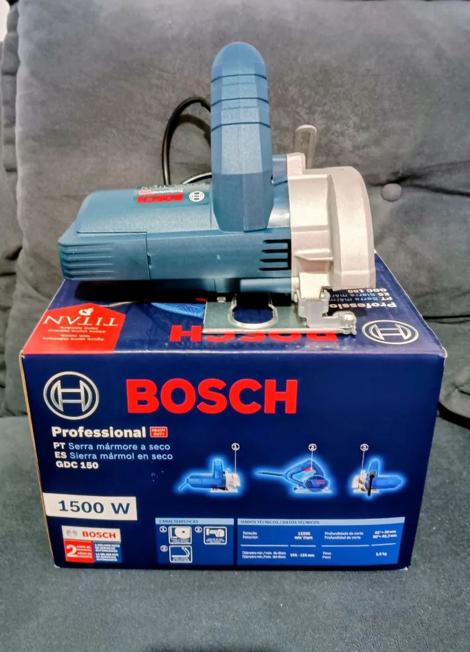 Serra mármore Bosch 1500w
