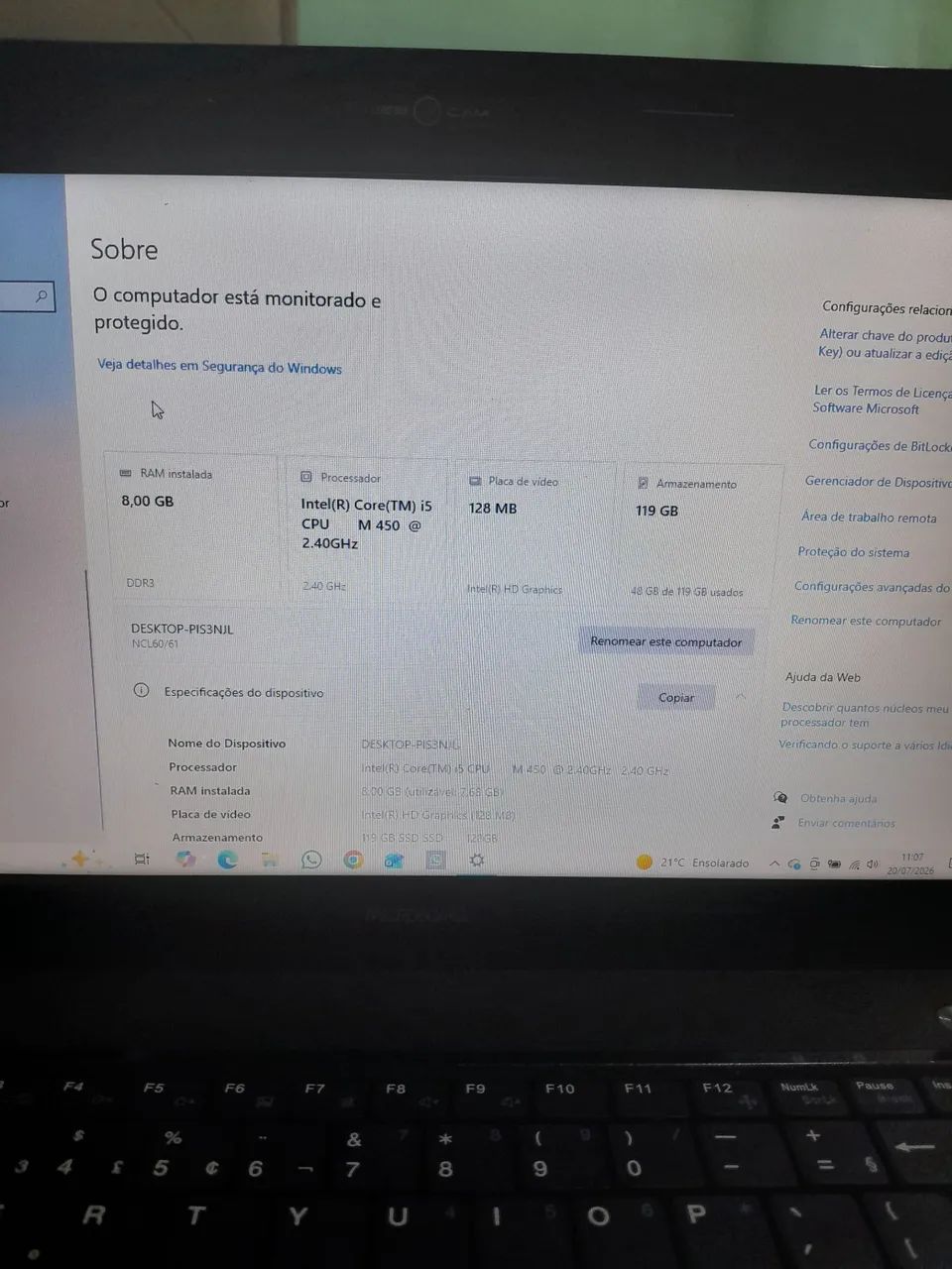 Notebook i5 - Foto 4
